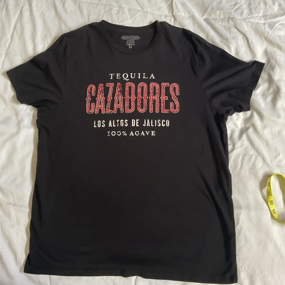 Black Tequila Cazadores Graphic T-Shirt Size XXL